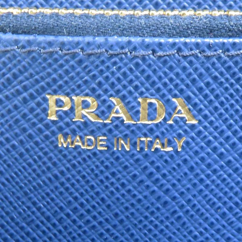 Prada Round Zipper Long Wallet 1 Ml506 — view 8