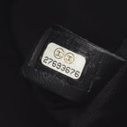 Chanel Shoulder Bag Mini Quilted Black Leather Small Flap — view 5