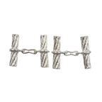 Hermes Cufflinks Silver 925 0047