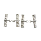 Hermes Cufflinks Silver 925 0047 — view 2