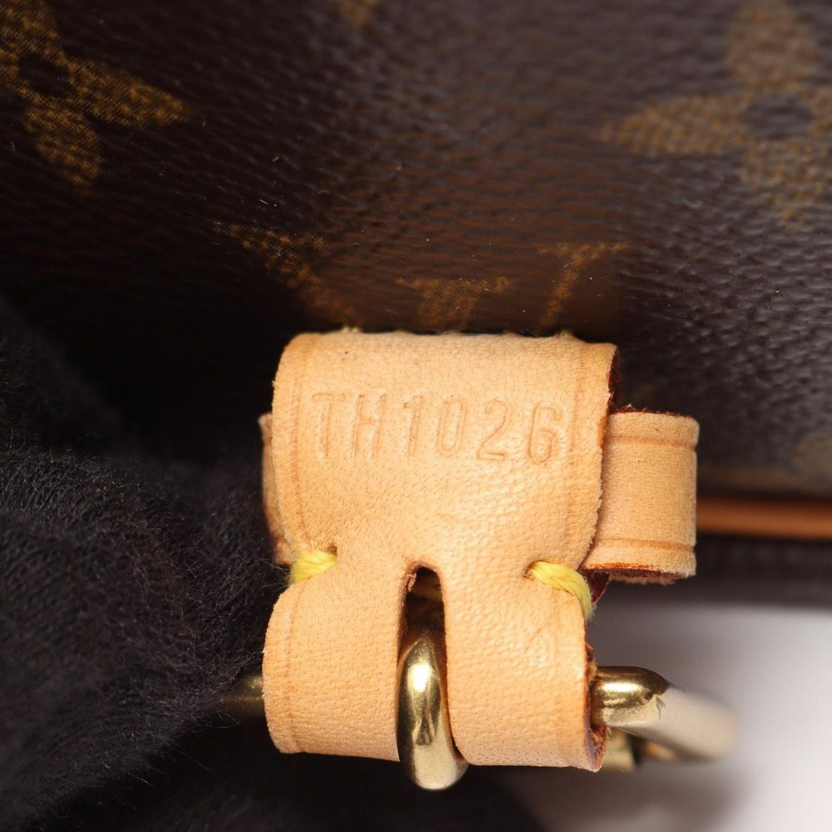 Louis Vuitton Shoulder Bag Sologne Canvas Leather — view 5