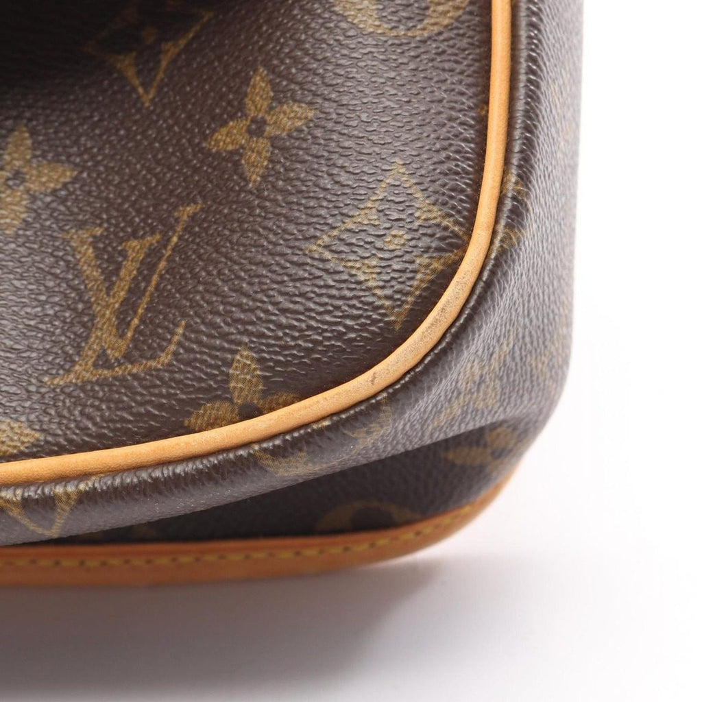 Louis Vuitton Shoulder Bag Sologne Canvas Leather — view 8