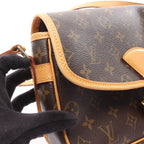 Louis Vuitton Shoulder Bag Sologne Canvas Leather — view 9