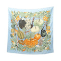 Hermes Scarf Carre 90 Citrouilles ET Coloquintes Silk