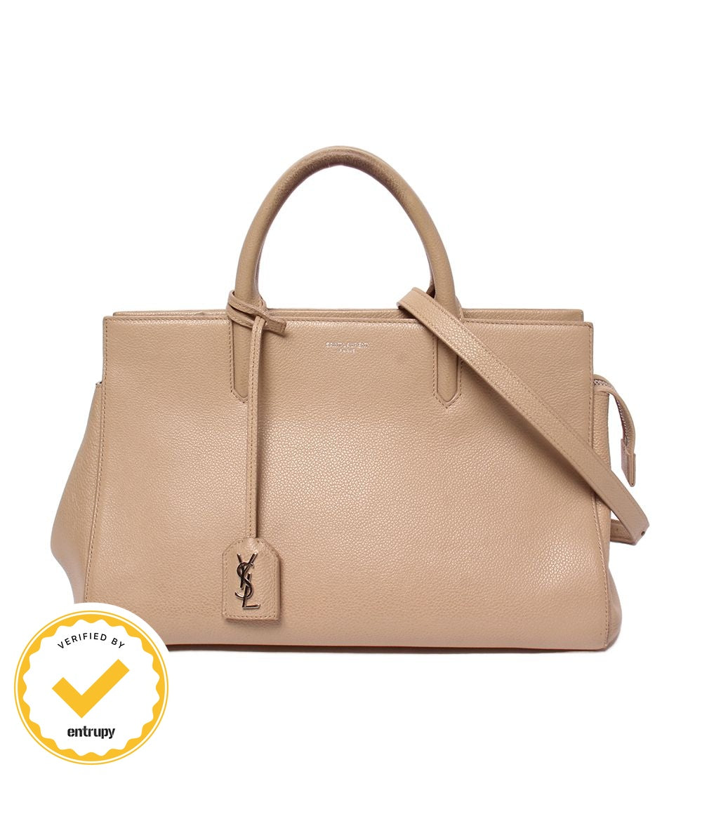 Saint Laurent Paris 2-Way Shoulder Bag Crossbody Cabas Rive Gauche