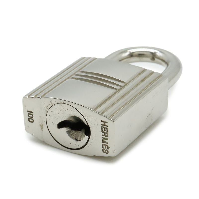 Hermes Cadena Padlock No.100 key Metal Silver — view 2