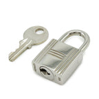 Hermes Cadena Padlock No.100 key Metal Silver