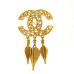 Chanel Brooch 95 A Vintage Coco Mark GP