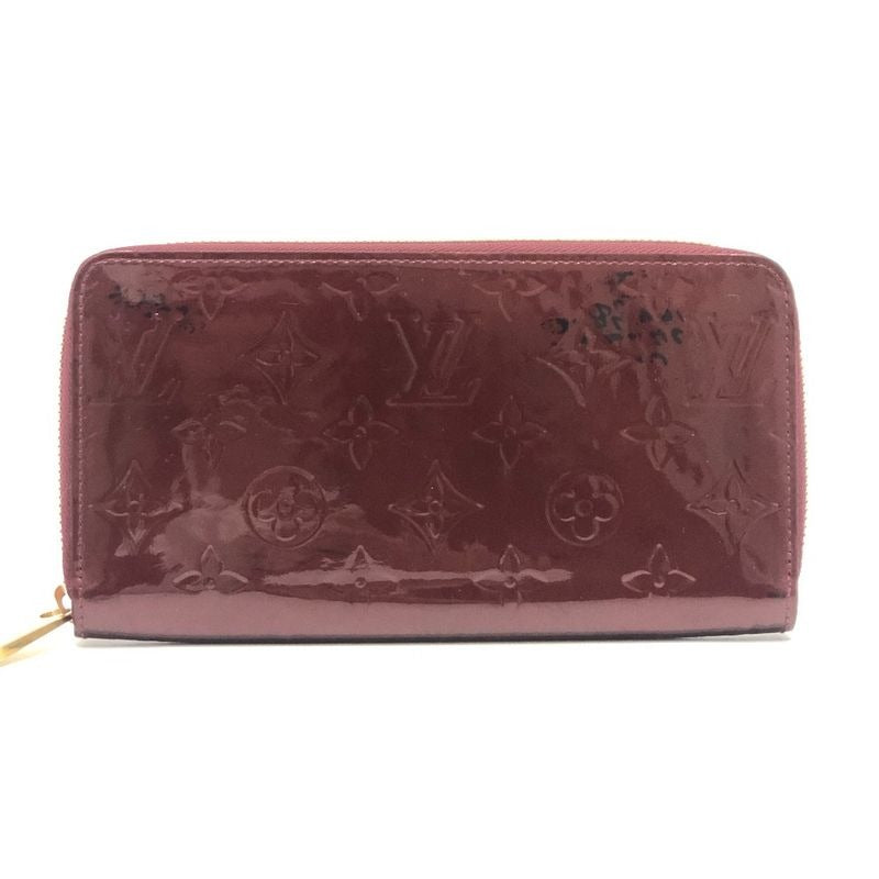 Louis Vuitton Long Wallet Zippy Monogram Vernis Amarant
