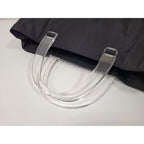 Prada Handbag B8167 Tessuto Nylon Plastic Nero Black — view 7