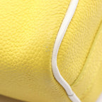 Louis Vuitton Handbag Keepall XS Everyday LV Leather Yellow White — view 5