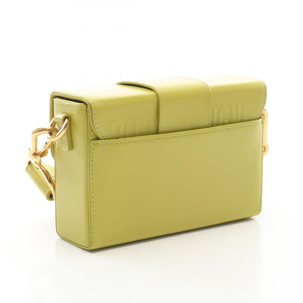 Dior Shoulder Bag 30 Montaigne Box Yellow Green Leather — view 2
