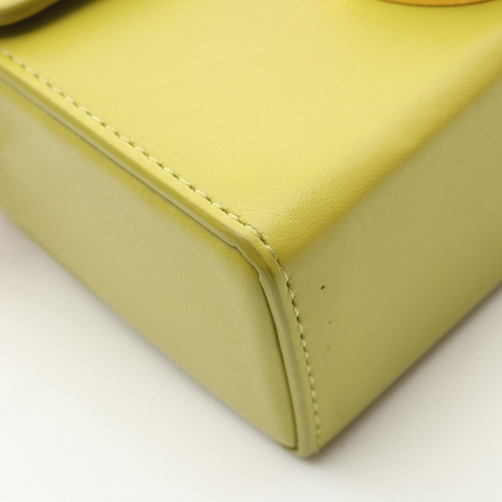 Dior Shoulder Bag 30 Montaigne Box Yellow Green Leather — view 9
