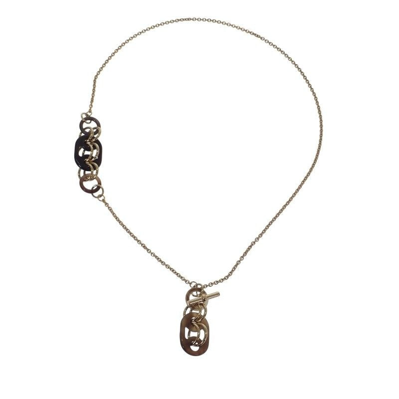Hermes Pendant Yulidice PM Necklace Metal