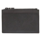 Louis Vuitton Coin Card Holder Monogram Shadow IC Chip Black Case — view 2