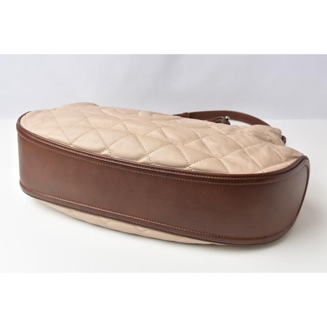 Chanel Tote Shoulder Bag 2-Way Beige Brown — view 5