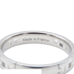 Hermes Hercules White Gold 18k 52 Ring — view 7