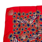 Chanel Scarf Silk Pattern Red — view 2