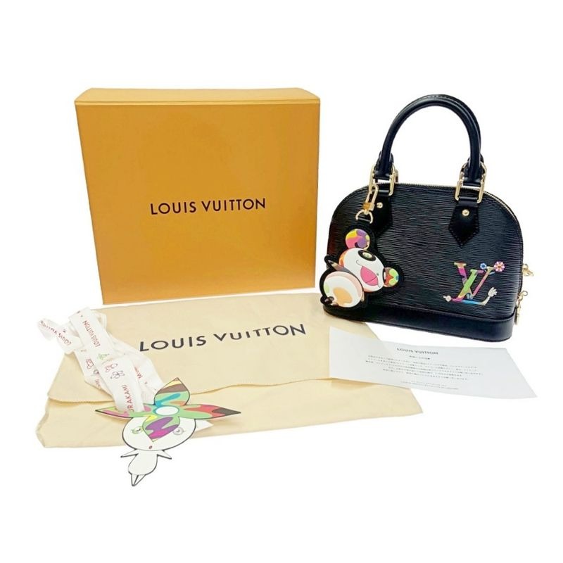 Louis Vuitton Epi Leather Alma BB Takashi Murakami