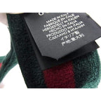 Gucci Sherry Line Cotton Sun Visor Hat Red Greene — view 6