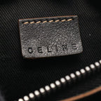 Celine Waist Bag Macadam Black Canvas Leather — view 5