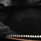 Celine Waist Bag Macadam Black Canvas Leather — view 6
