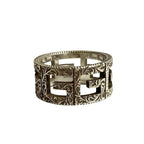 Gucci Square G Arabesque Silver 925 Ring No 18 Accessory — view 7