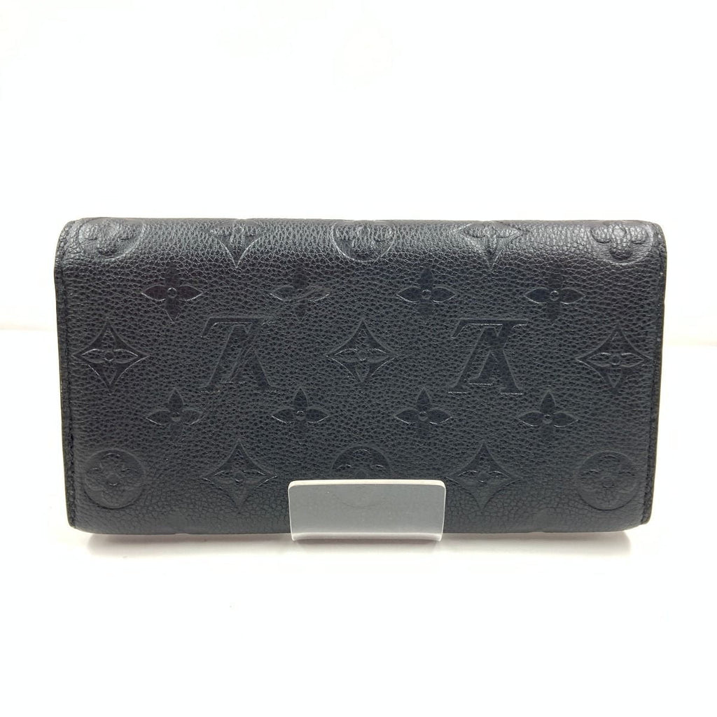 Louis Vuitton Empreinte Portefeuille Sarah Bifold Wallet Black — view 2