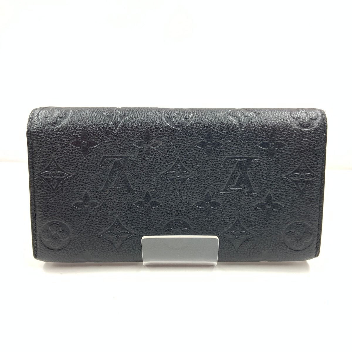 Louis Vuitton Empreinte Portefeuille Sarah Bifold Wallet Black — view 2