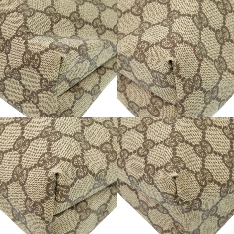Gucci Vintage Sherry GG 39 002 4487 Canvas Beige Tote Bag 1656 — view 4