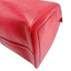 Louis Vuitton Epi Travel Bag Keepall 55 Boston Red — view 7