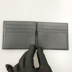 Bottega Veneta Intrecciato Bifold Wallet with Money Clip Black — view 4