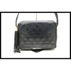Chanel Quilted GD Metal Fittings Shoulder Bag