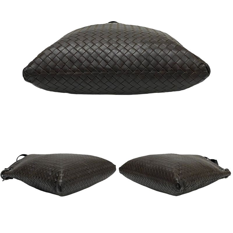 Bottega Veneta Intrecciato Leather Shoulder Bag Sacoche
