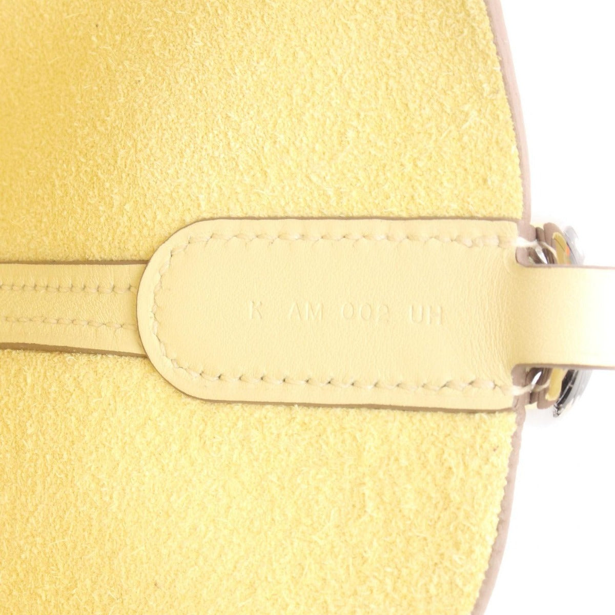 Hermes Handbag in the Loop 18 Jaune Poussin Leather Joanne Yellow — view 5