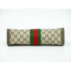 Gucci Vintage Sherry Line GG Supreme Clutch Beige — view 3