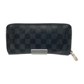 Louis Vuitton Damier Graphite Zippy Wallet Vertical Zip Around Black