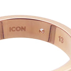 Gucci Icon Ring Pink Gold 18k Diamond — view 7