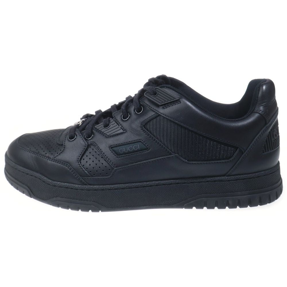 Gucci Jones Leather Sneakers Black