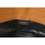 Celine Clutch Pouch Vintage Triomphe Black — view 8