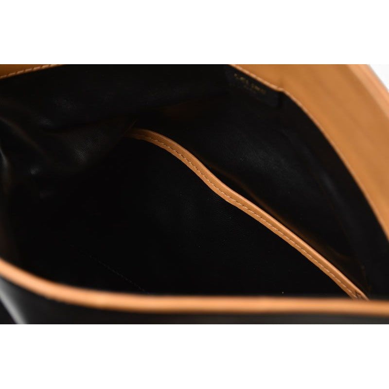 Celine Clutch Pouch Vintage Triomphe Black — view 9