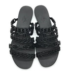 Hermes Rivage Chaine D'ancre Rubber Sandals Black 35 — view 4