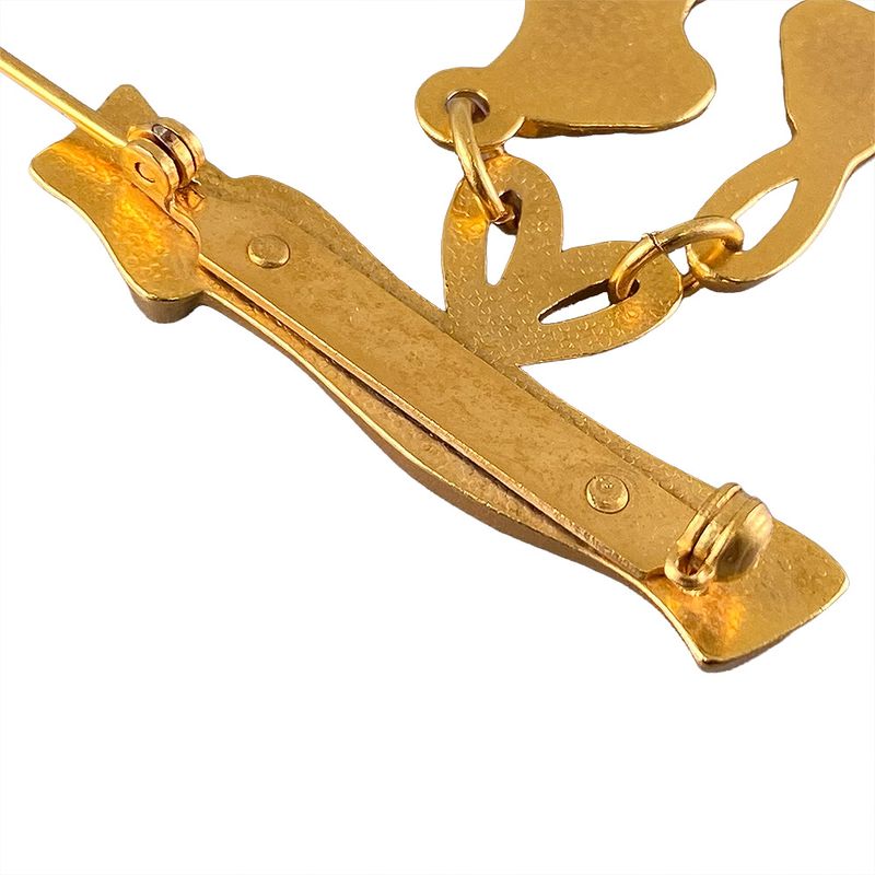 Hermes Skate Shoes Motif Brooch — view 8