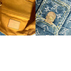 Louis Vuitton Backpack Ado PM Monogram Denim Canvas Blue — view 9