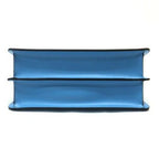 Fendi Peekaboo Ishi Yu East Waist Handbag Leather Light Blue Gold — view 3