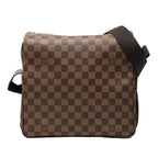 Louis Vuitton Damier Naviglio Brown Leather