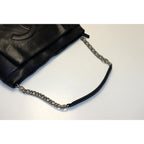 Chanel Caviar Leather Jumbo CC Logo Shoulder Bag — view 6