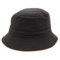 Hermes Logo Embroidery Bucket Hat 99% Nylon 1% Polyurethane 100% Cashmere