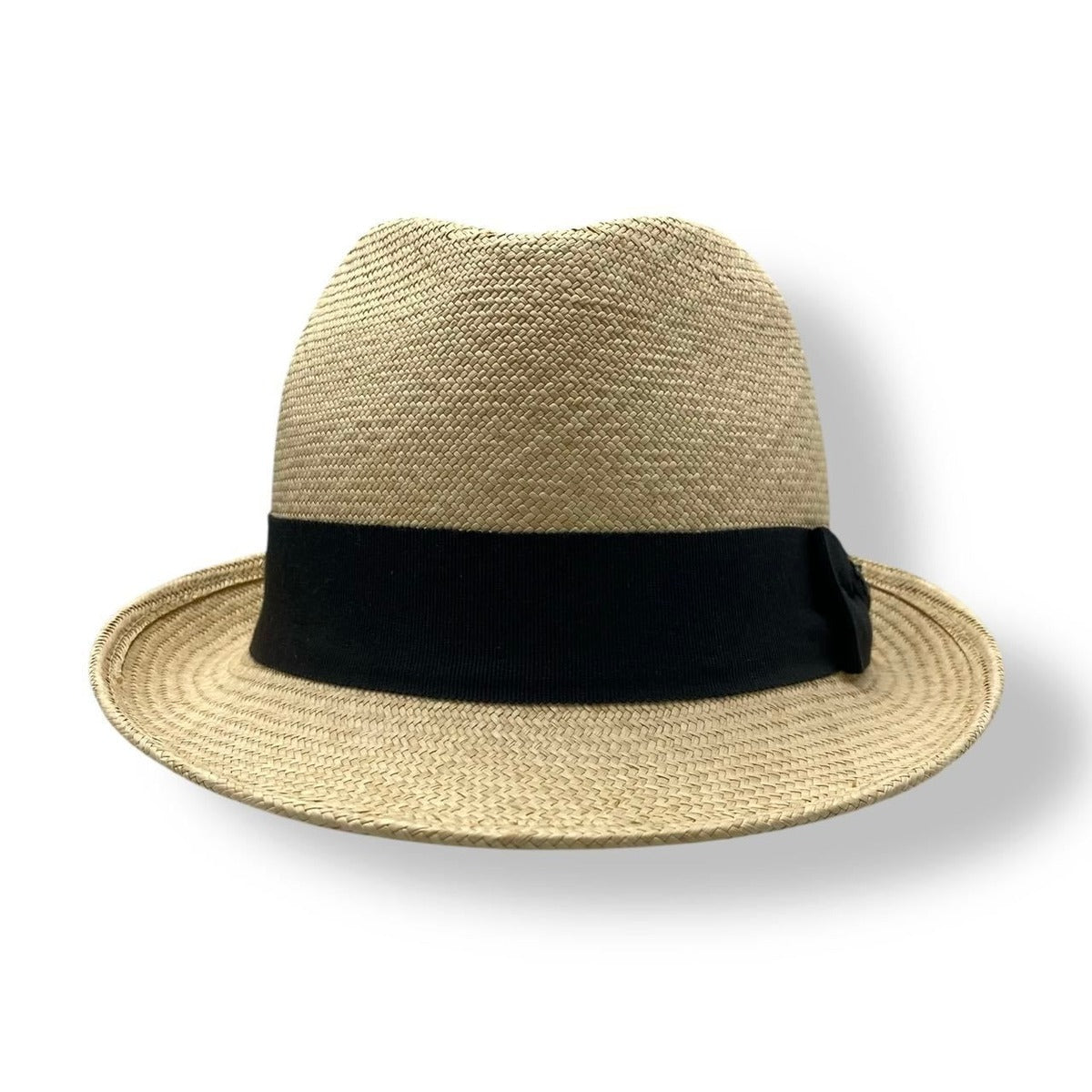 Chanel Hat Straw Coco Mark Ribbon Centerfold Size S1 bo — view 2
