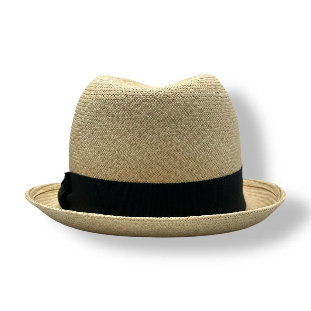Chanel Hat Straw Coco Mark Ribbon Centerfold Size S1 bo — view 4